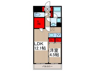 Ｓ－ＲＥＳＩＤＥＮＣＥ北戸田の物件間取画像